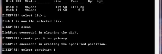 Bootable usb pendrive using cmd