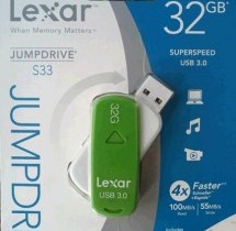Lexar JumpDrive S33 32GB USB 3.0 Flash Drive Review